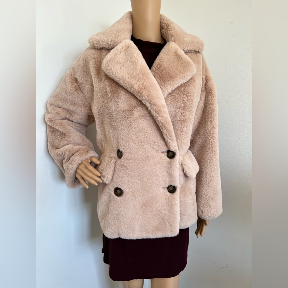 Free people faux fur jacket - Picture 12 of 13